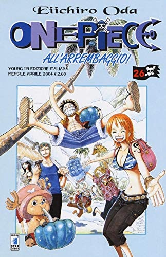 Copertina del manga One Piece 26 - Young vol. 119, edizione italiana Star Comics di Eiichiro Oda