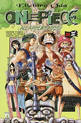 Copertina del manga One Piece 28 - Young vol. 123, edizione italiana Star Comics di Eiichiro Oda
