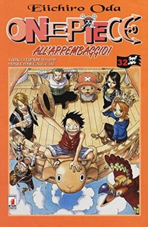 Copertina del manga One Piece 32 - Young vol. 131, edizione italiana Star Comics di Eiichiro Oda