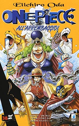 Copertina del manga One Piece 38 - Young vol. 143, edizione italiana Star Comics di Eiichiro Oda