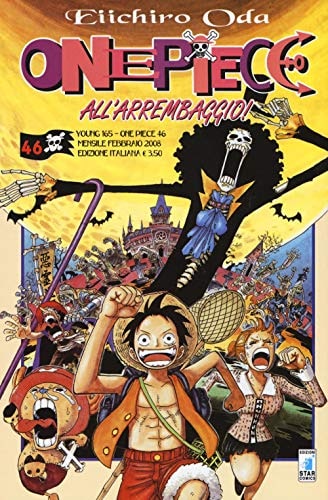 Copertina del manga One Piece 46 - Young vol. 165, edizione italiana Star Comics di Eiichiro Oda