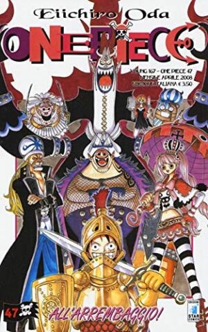 Copertina del manga One Piece 47 - Young vol. 167, edizione italiana Star Comics di Eiichiro Oda