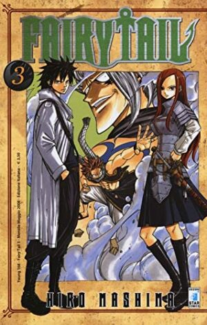 Copertina del manga Fairy Tail 3 - Young vol. 168, edizione italiana Star Comics di Hiro Mashima