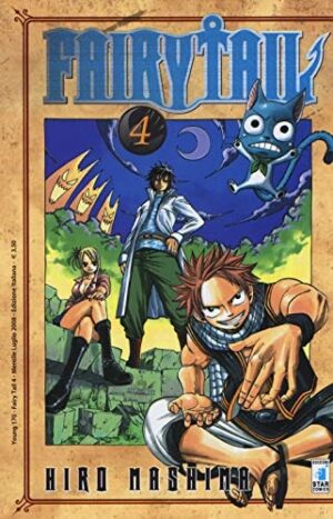 Copertina del manga Fairy Tail 4 - Young vol. 170, edizione italiana Star Comics di Hiro Mashima