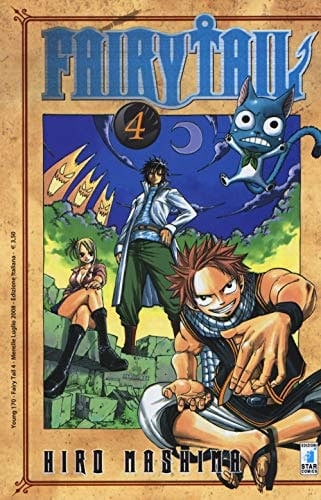 Copertina del manga Fairy Tail 4 - Young vol. 170, edizione italiana Star Comics di Hiro Mashima