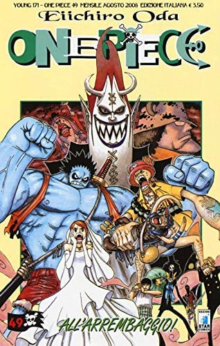 Copertina del manga One Piece 49 - Young vol. 171, edizione italiana Star Comics di Eiichiro Oda