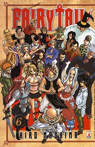 Copertina del manga Fairy Tail 6 - Young vol. 174, edizione italiana Star Comics di Hiro Mashima