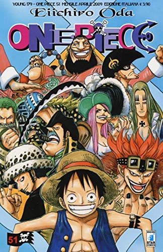 Copertina del manga One Piece 51 - Young vol. 179, edizione italiana Star Comics di Eiichiro Oda