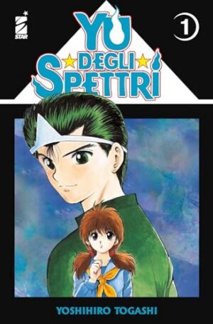 Copertina del manga Yu Degli Spettri New Edition vol. 1, edizione italiana Star Comics di Yoshihiro Togashi