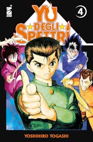 Copertina del manga Yu Degli Spettri New Edition vol. 4, edizione italiana Star Comics di Yoshihiro Togashi