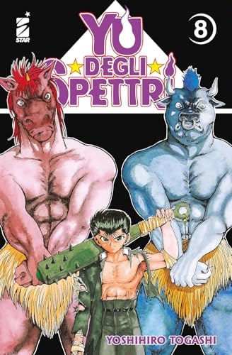 Copertina del manga Yu Degli Spettri New Edition vol. 8, edizione italiana Star Comics di Yoshihiro Togashi
