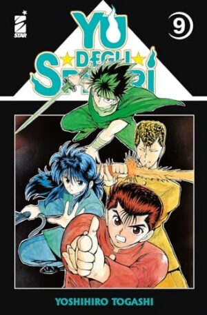 Copertina del manga Yu Degli Spettri New Edition vol. 9, edizione italiana Star Comics di Yoshihiro Togashi