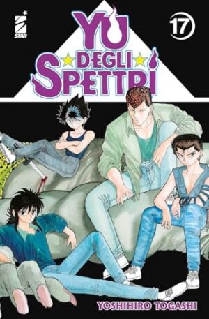 Copertina del manga Yu Degli Spettri New Edition vol. 17, edizione italiana Star Comics di Togashi Yoshihiro
