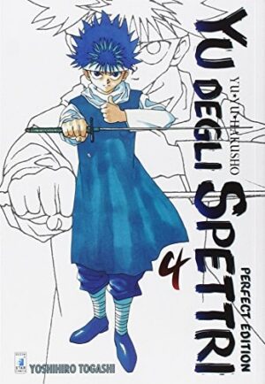 Copertina del manga Yu Degli Spettri Perfect Edition vol. 4, edizione italiana Star Comics di Yoshihiro Togashi