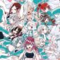 Copertina del manga Le 100 Ragazze Che Ti Amano Tanto vol. 18, edizione italiana J-POP Edizioni di Rikito Nakamura, Yukiko Nozawa