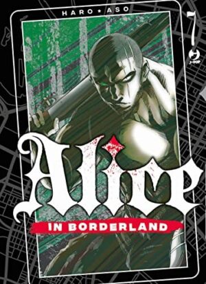 Copertina del manga Alice in Borderland vol. 7, edizione italiana J-POP Edizioni di Haro Aso