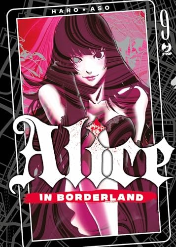 Copertina del manga Alice in Borderland vol. 9, edizione italiana J-POP Edizioni di Haro Aso