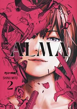 Copertina del manga Alma vol. 2, edizione italiana J-POP Edizioni di Shinji Mito