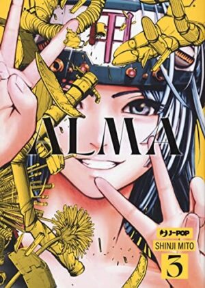 Copertina del manga Alma vol. 3, edizione italiana J-POP Edizioni di Shinji Mito