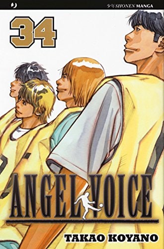 Copertina del manga Angel Voice vol. 34, edizione italiana J-POP Edizioni di Takao Koyano