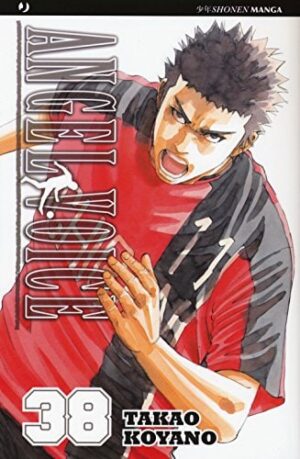 Copertina del manga Angel Voice vol. 38, edizione italiana J-POP Edizioni di Takao Koyano