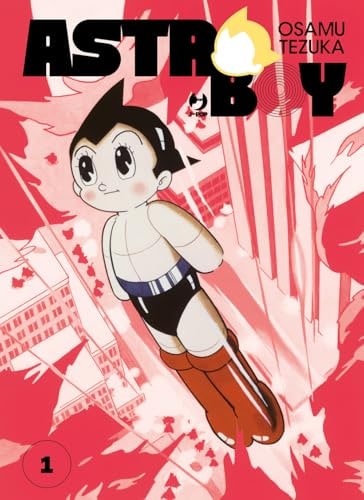 Copertina del manga Astro Boy vol. 1, edizione italiana J-POP Edizioni di Osamu Tezuka