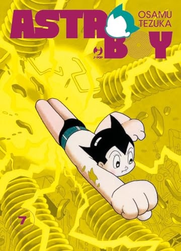 Copertina del manga Astro Boy vol. 7, edizione italiana J-POP Edizioni di Osamu Tezuka