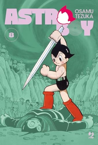 Copertina del manga Astro Boy vol. 8, edizione italiana J-POP Edizioni di Editore