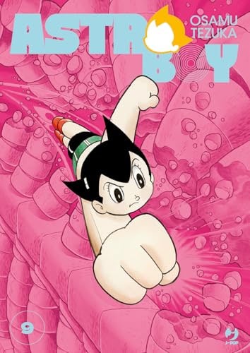 Copertina del manga Astro Boy vol. 9, edizione italiana J-POP Edizioni di Osamu Tezuka