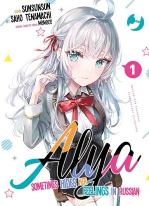 Copertina del manga Alya Sometimes Hides Her Feelings vol. 1, edizione italiana J-POP Edizioni di Editore