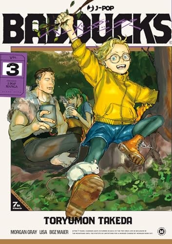 Copertina del manga Badducks vol. 3, edizione italiana J-POP Edizioni di Toryumon Takeda