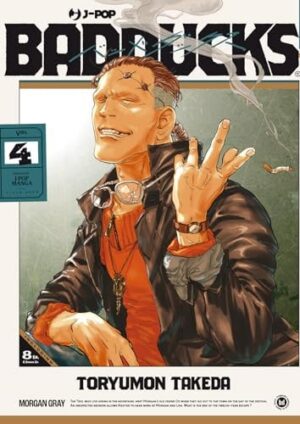 Copertina del manga Badducks vol. 4, edizione italiana J-POP Edizioni di Toryumon Takeda