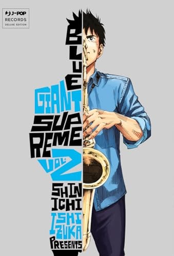Copertina del manga Blue Giant Supreme vol. 2, edizione italiana J-POP Edizioni di Shinichi Ishizuka & Number 8