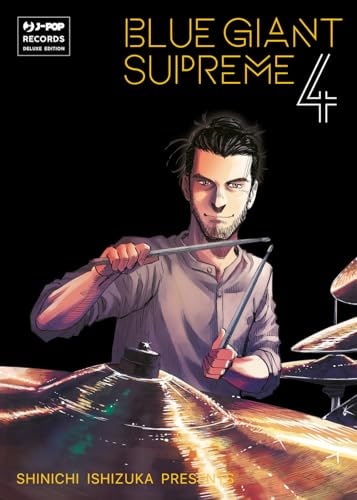 Copertina del manga Blue Giant Supreme vol. 4, edizione italiana J-POP Edizioni di Shinichi Ishizuka