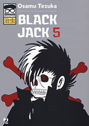 Copertina del manga Black Jack vol. 5, edizione italiana J-POP Edizioni di Osamu Tezuka