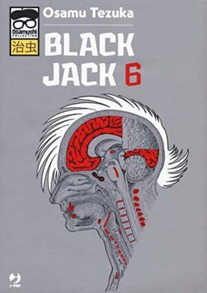 Copertina del manga Black Jack vol. 6, edizione italiana J-POP Edizioni di Osamu Tezuka