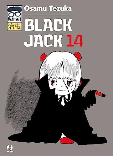 Copertina del manga Black Jack vol. 14, edizione italiana J-POP Edizioni di Osamu Tezuka