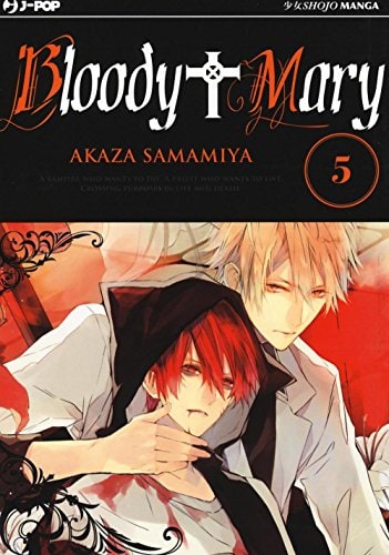 Copertina del manga Bloody Mary vol. 5, edizione italiana J-POP Edizioni di Akaza Samamiya