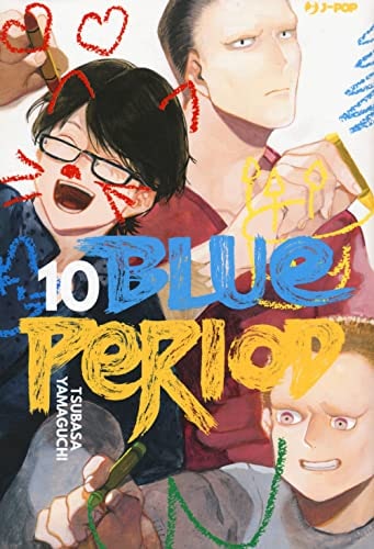 Copertina del manga Blue Period vol. 10, edizione italiana J-POP Edizioni di Tsubasa Yamaguchi
