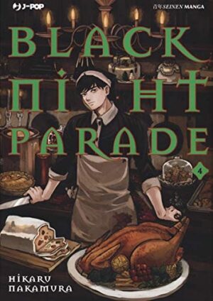 Copertina del manga Black Night Parade vol. 4, edizione italiana J-POP Edizioni di Hikaru Nakamura