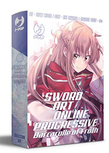 Copertina del manga Sao - Barcarolle of Froth Box (1-2), edizione italiana J-POP Edizioni di Reki Kawahara & Shiomi Miyoshi