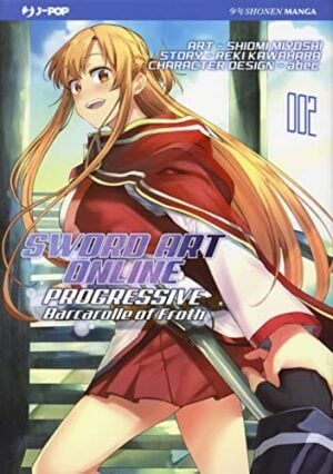 Copertina del manga Sao - Barcarolle of Froth vol. 2, edizione italiana J-POP Edizioni di Reki Kawahara & Shiomi Miyoshi