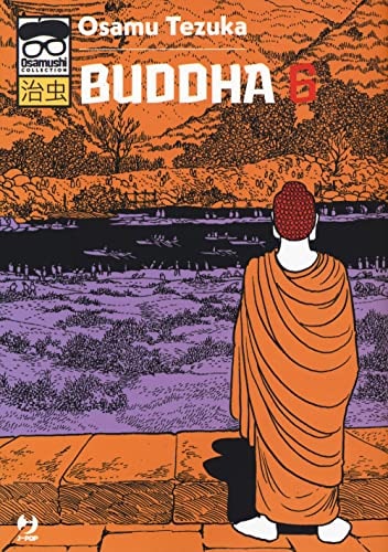 Copertina del manga Buddha vol. 6, edizione italiana J-POP Edizioni di Osamu Tezuka