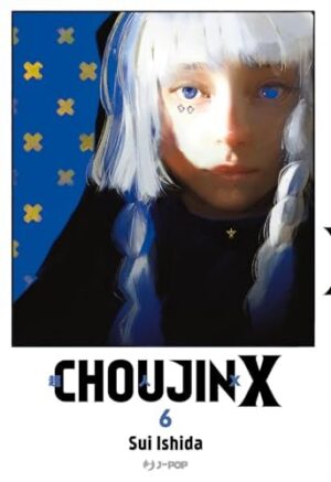 Copertina del manga Choujin X vol. 6, edizione italiana J-POP Edizioni di Sui Ishida
