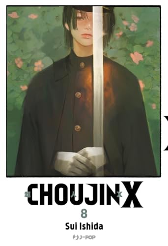 Copertina del manga Choujin X vol. 8, edizione italiana J-POP Edizioni di Sui Ishida