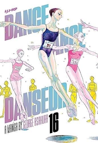 Copertina del manga Dance Dance Danseur vol. 16, edizione italiana J-POP Edizioni di George Asakura