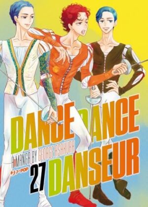 Copertina del manga Dance Dance Danseur vol. 27, edizione italiana J-POP Edizioni di George Asakura
