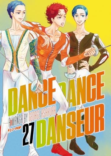 Copertina del manga Dance Dance Danseur vol. 27, edizione italiana J-POP Edizioni di George Asakura