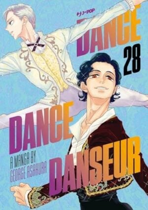 Copertina del manga Dance Dance Danseur vol. 28, edizione italiana J-POP Edizioni di Editore