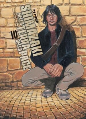 Copertina del manga Shimazaki Nella Terra della Pace vol. 10, edizione italiana J-POP Edizioni di Editore